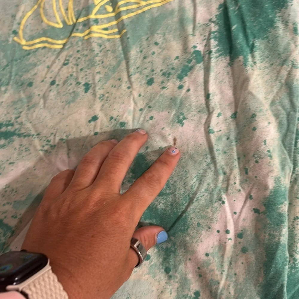 Nike “Have a Nike Day” Tie-Dye Tee | Girls Graphic Shirt | Tropical Neon Logo